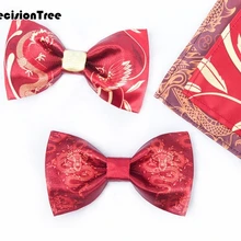 Женские аксессуары Сетка Бабочка Мужчины Женщины банкет свадьба вечеринка галстук-бабочка жениха бабочка узел Красный