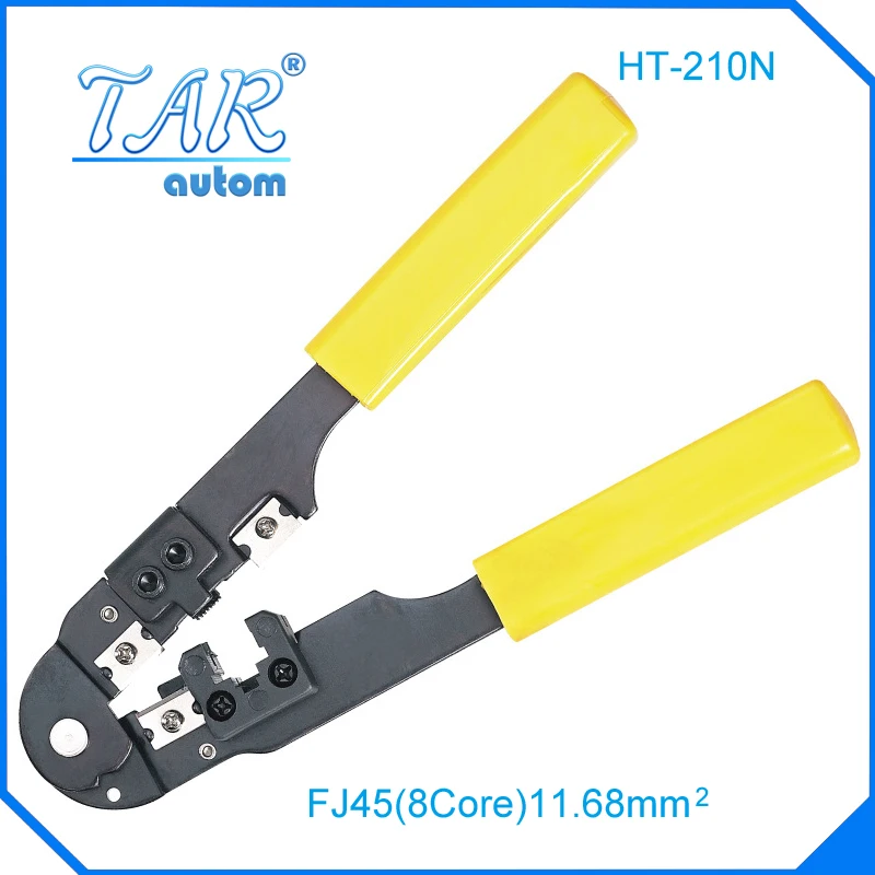 Portable Network Hardware Tool FJ45 Network LAN Cable Crimper