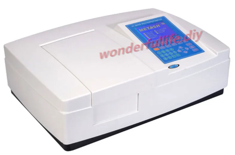 Buy Large LCD display UV 8000 Double Beam Ultraviolet/Visible Spectrophotometer