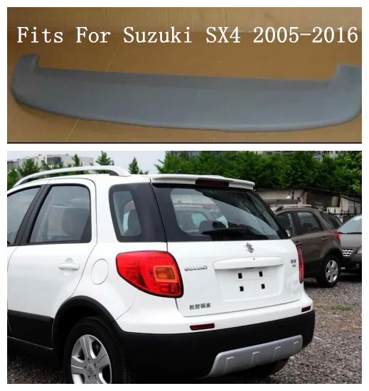 

ABS Car Rear Wing Trunk Lip Spoilers Fits For Suzuki SX4 2005-2016 BY EMS