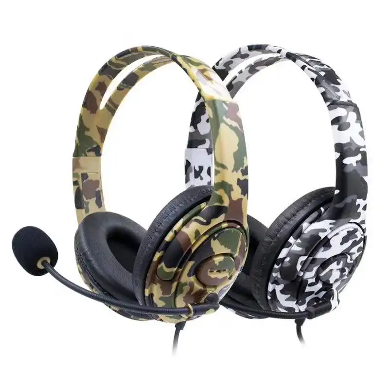 

PS4 Wired Gaming Headset headphones Earphones with microphone for PlayStation 4 PS4 X-ONE PC Phone and Laptop