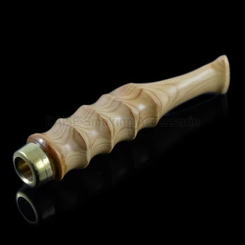 

1pc Taxus Chinensis Solid Wood Pipes Cigarette Holder Mouthpiece Tobacco Pipe Filter Smoking Pipe Creative Gifts Smoke