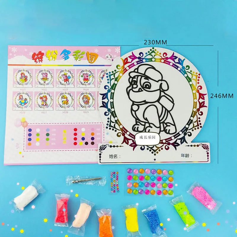 

Snow Pearl Mud 1 Pc Painting Creative Hand-painted Art Toy Painting Toy Set Board Children's Toys Children Educational Toys