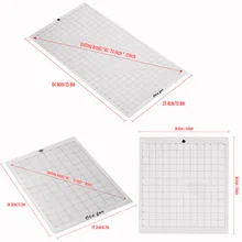 3 шт. сменный коврик для резки липкий коврик с измерительной миллиметровая бумага разделочная доска для silhouette Cameo плоттер