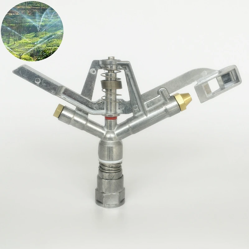 

1" DN25 Zinc Alloy Rocker Arm Watering Sprinklers Sprayers For Garden Lawn Farm Irrigation