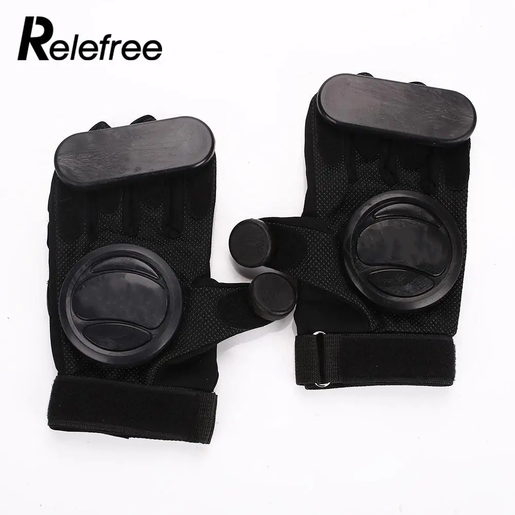 

3 POM Longboard Gloves Wear Resisting Skateboard Gloves Professional Downhill Slider Gloves Drift Palm Block