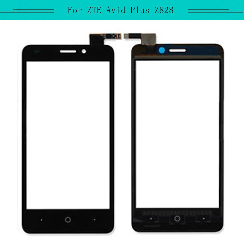 20 шт./лот сенсорная панель для ZTE Avid plus Z828 сенсорный экран стекло
