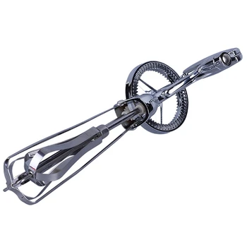 

HOT！-Vintage Egg Batter Beater,with Stainless Steel Blades,12-Inches