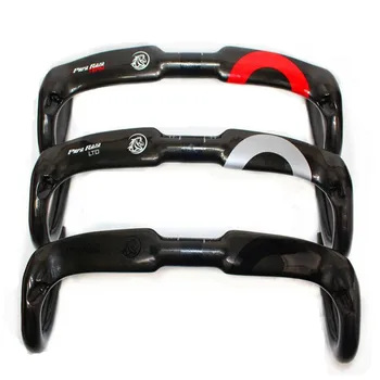 

EC90 Carbon Road Handlebar Lightweight Carbon Fiber Bike Bicycle Handlebar 31.8 Winding Bent Bar Cycling Parts Bend To
