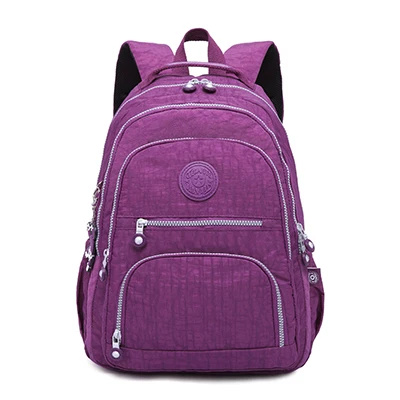 TEGAOTE, женский рюкзак, школьная сумка для девочек-подростков, Mochila Feminina Mujer, женский рюкзак для ноутбука, рюкзак для путешествий, женская сумка - Цвет: purple