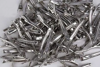 

Bulk Bag 4.5cm Silver Alligator Clips - Package of 200