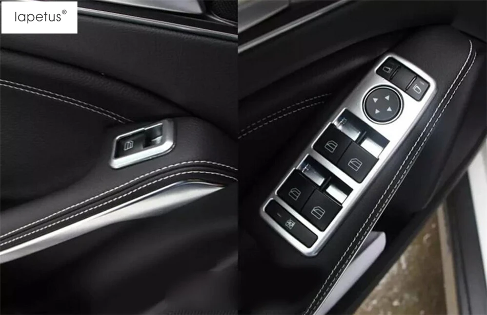 Interior Multimedia Button Cover Trim For Mercedes-Benz GLK-Class X204 2008-2015