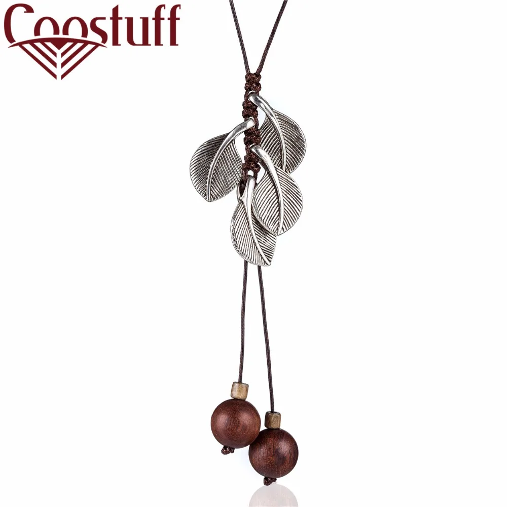 

handmade Leaves Pendant Jewelry statement necklaces & pendants Wholesale goth Long Women choker Necklace colar