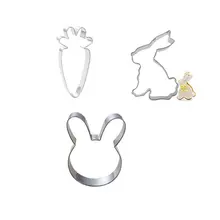 3 шт. милая форма для выпечки печенье выпечка оборудование для выпечки блендер Аксессуары для выпечки Кухонные принадлежности из нержавеющей стали