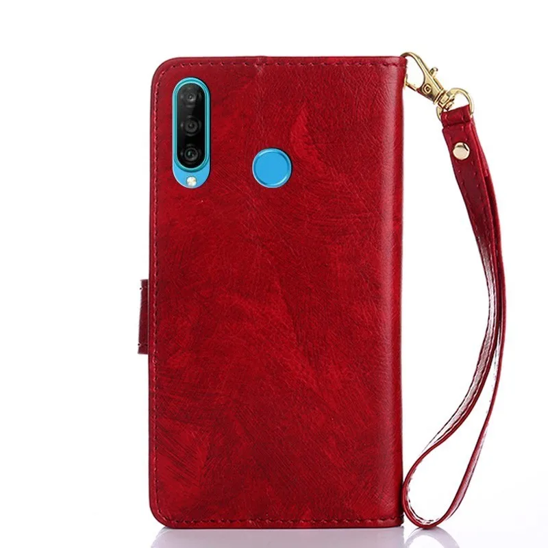 Чехол для Huawei P30 P20 P10 P9 Lite Pro роскошный кожаный чехол на молнии кошелек