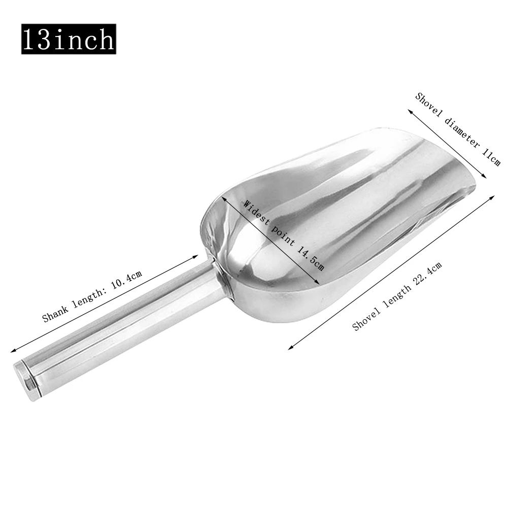 Многофункциональная лопата зерновая лопатка для еды высококачественная нержавеющая сталь прочная для мороженого, сладостей буфет конфеты лопаты кухонные инструменты