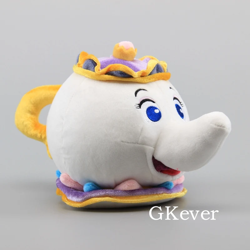 Красавица и Чудовище Mrs. Potts плюшевые игрушки мягкие куклы 17*28 см