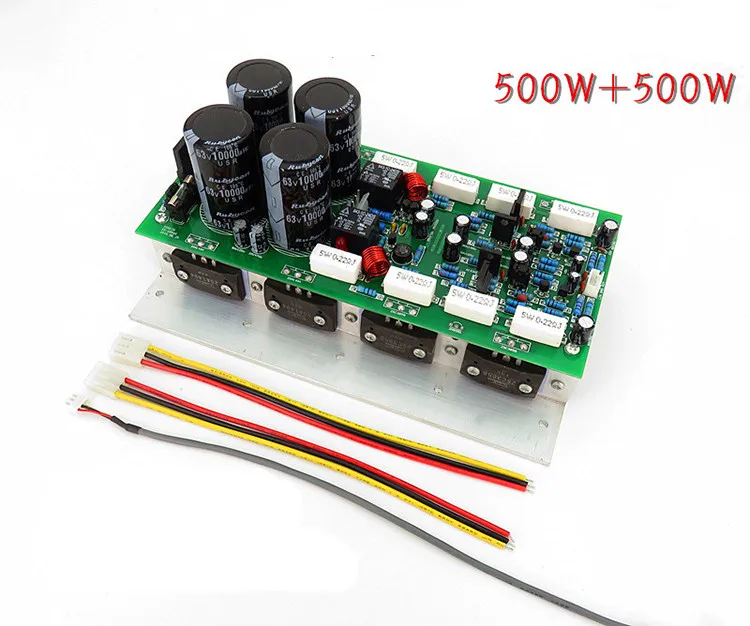 Двухканальный Высокоточный усилитель Sanken tube audio 500 Вт 2 0 3CS3858 2SA1494 Плата усилителя