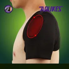 Зимние плечи поддержка старых мужчин теплый наплечный коврик бамбуковый уголь задняя защита для женщин спящий тренажерный зал Спортивная скоба