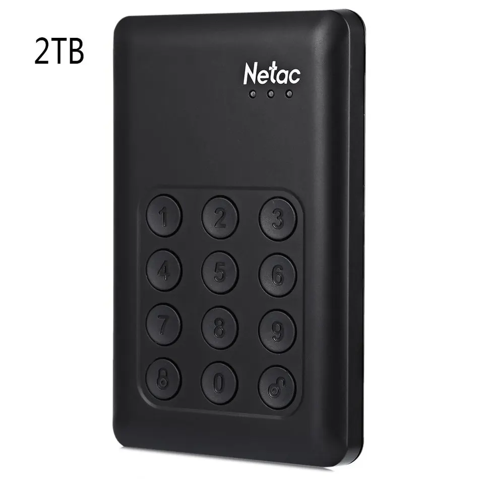 Original Netac K390 500GB 1TB 2TB HDD USB 3.0 External