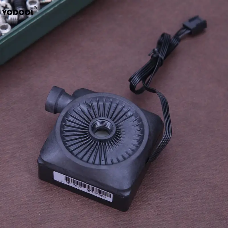 12V Super Silent Computer Water Cooling Cooler Mini Water Circulation Pump Computer Component for PC Water Cooling System Parts