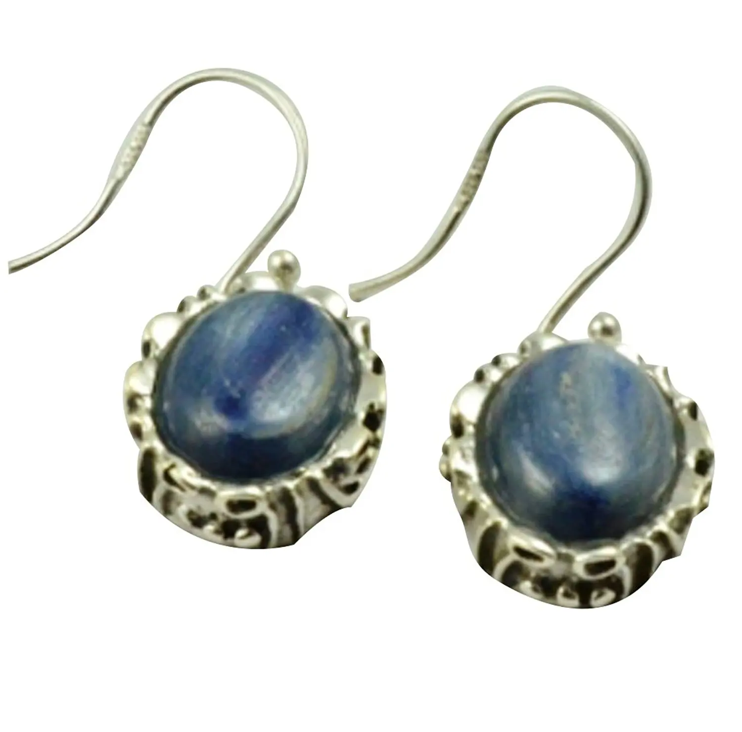 Hot Lovegem Genuine Kyanite Earrings 925 Sterling Silver 32mm Lovegem Genuine Kyanite Earrings 925 Sterling Silver 32mm Ae2383