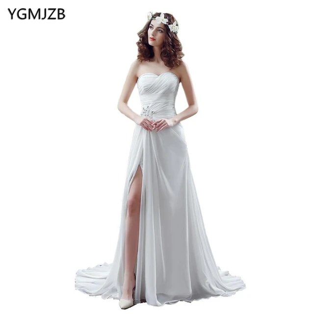 Simple Beach Wedding Dresses