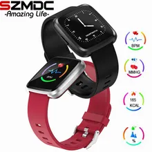

SZMDC Smart Fitness Bracelet Blood Pressure Oxygen Sport Tracker Watch Waterproof Heart Rate Monitor Wristband For Men Women