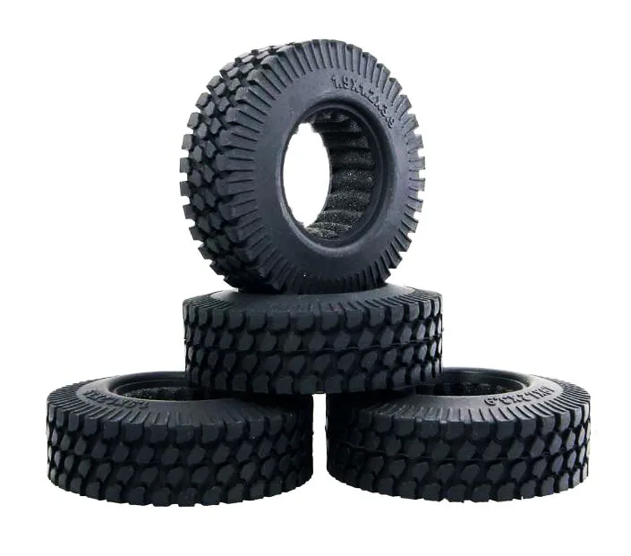 4PCS Tires OD 120mm 2.2" With Foam Inserts For 1/10 RC Rock Crawler