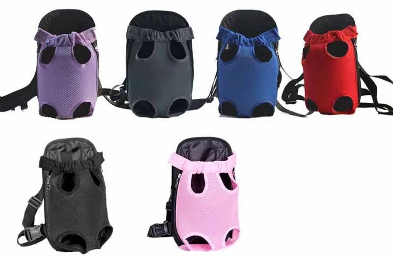 2016 New Pet Backpack Puppy Dog Carrier for Dogs Breathable Mesh Small Dog Travel Shoulders Bag Pet Outdoor Supplies Wholesale1