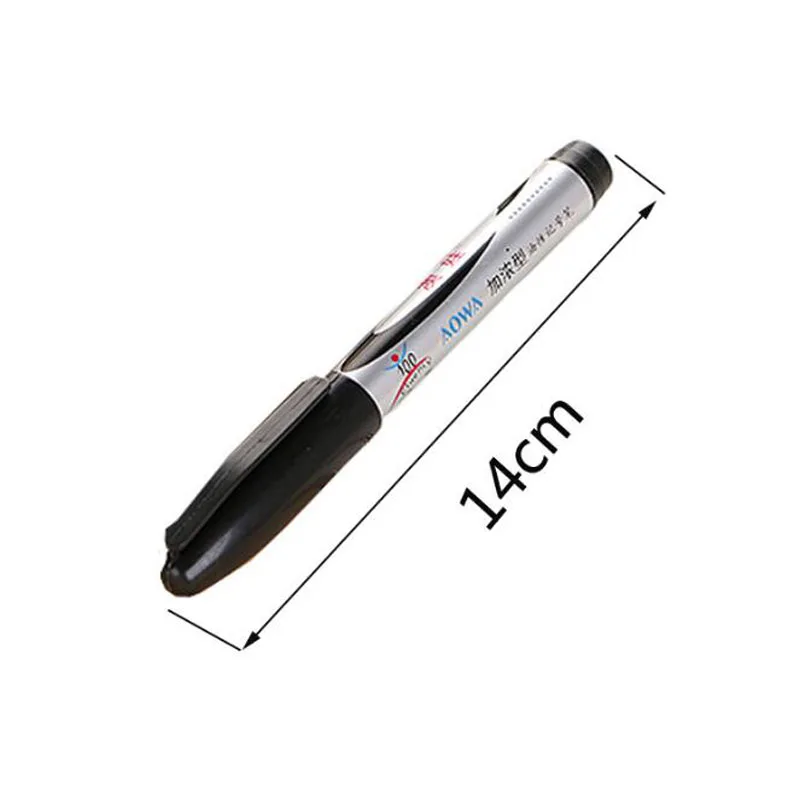 

Black/Blue/Red Colour Big Head Round Head Permanent Marker Bulk Logistics Courier Enriched Oily Marker Office Supplies 3 Colors