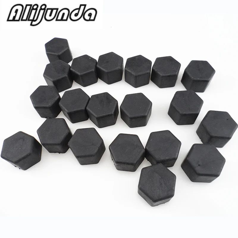 Car Styling,20pcs Silica Gel Wheel Nuts Covers Protective For Mercedes