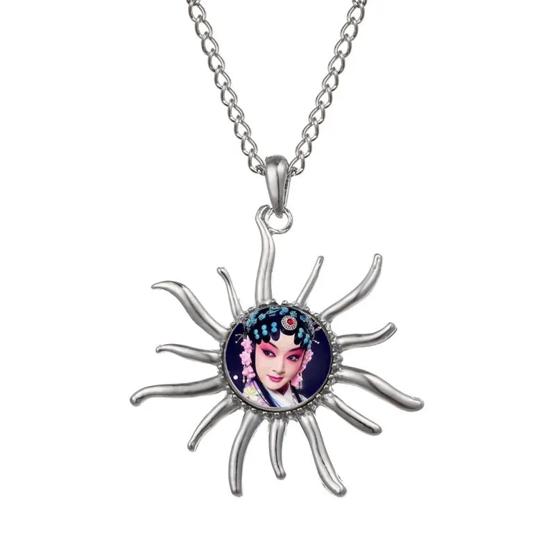 

starfish necklaces pendants for sublimation button necklaces pendant for women hot transfer blank diy consumable custom gifts 25