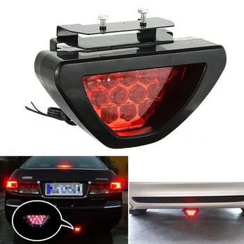 

JX-LCLYL Universal F1 Style 12LED Red Car Third Rear Tail Brake Stop Safety Light Lamp