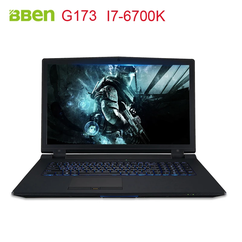 

BBen G173 17.3'' Laptops Gaming Computer Intel i7-6700K Quad Core Windows10 DDR4 32G,1TB HDD Backlit Keyboard