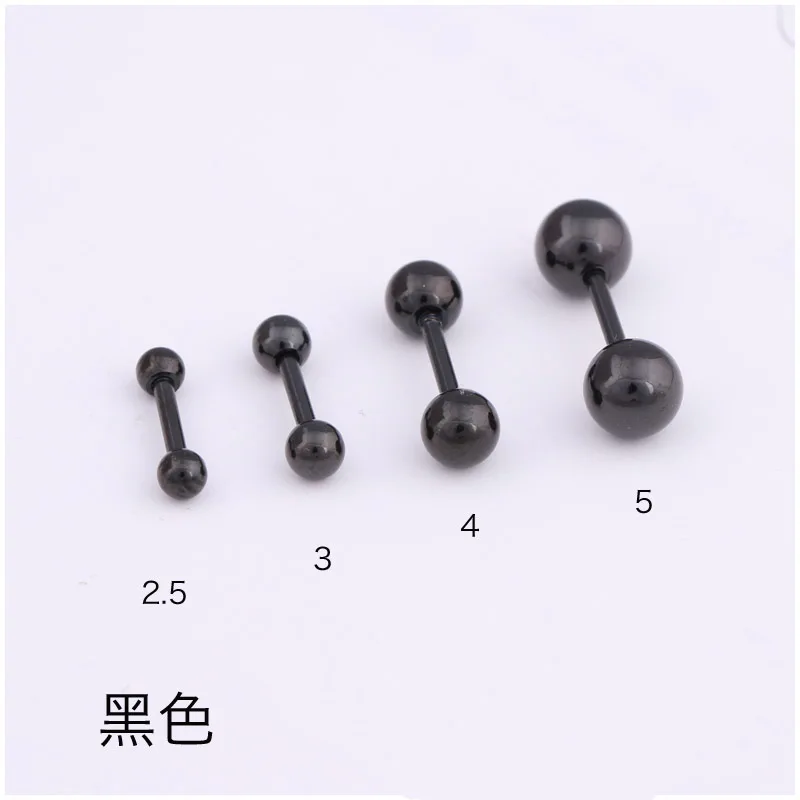 Серьги гвоздики из нержавеющей стали в стиле панк для мужчин и женщин| |