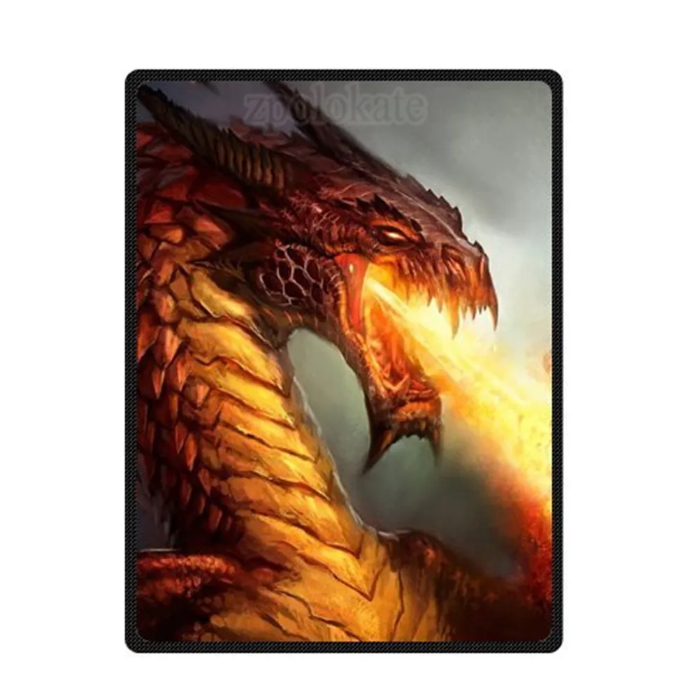 

ferocity Dragon Super Soft Plush Queen Size Blanket