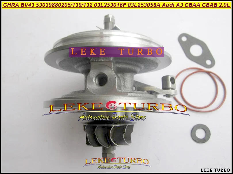 Turbo Cartridge CHRA BV43 53039880205 53039880139 53039880132 03L253056A 03L253019J 03L253019T 03L253016F For Audi A3 CBAA CBAB (4)