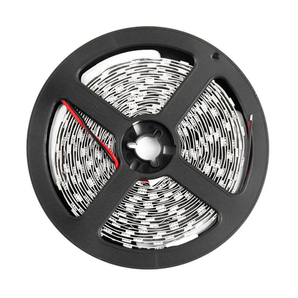 Гибкая светодиодная клейкая лента 5 м 16 футов 5050 SMD 12 В|Светодиодные ленты| |