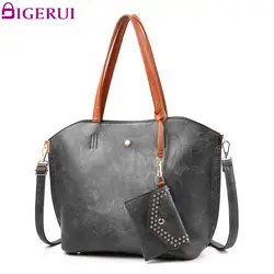 Digerui сумка комплект сумочка из искусственной кожи новые Для женщин кожаная сумка Повседневное сумка Мужская тотализаторов A2873