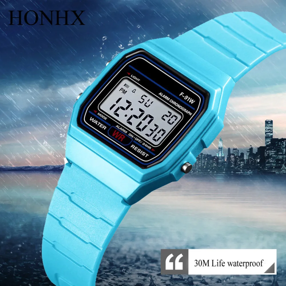 

Luxury Ladies Watch Men Relogio Digital Military Armys Sport Watches LED Waterproof Wrist Watch Gvato De Studento Akilli Saat *A