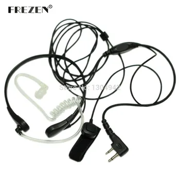 

F Plug Throat Microphone Walkie Talkie Headset PTT For Icom Maxon Vertex Radio IC-F10 IC-F4 IC-F24 IC-F11 IC-F21 IC-F21S IC-F22