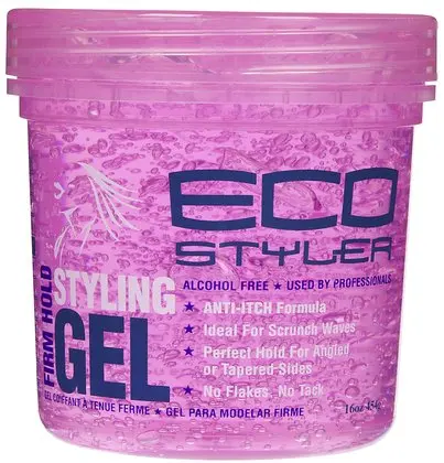 

American ECO styling hair gel Eco Gel, Pink, 16 oz (473ml) (Style)