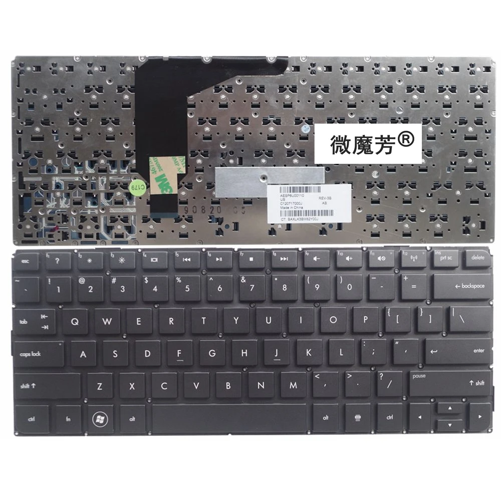 Us Black New English Replace Laptop Keyboard For Hp For Envy13 For Envy 13 131002tx 131030