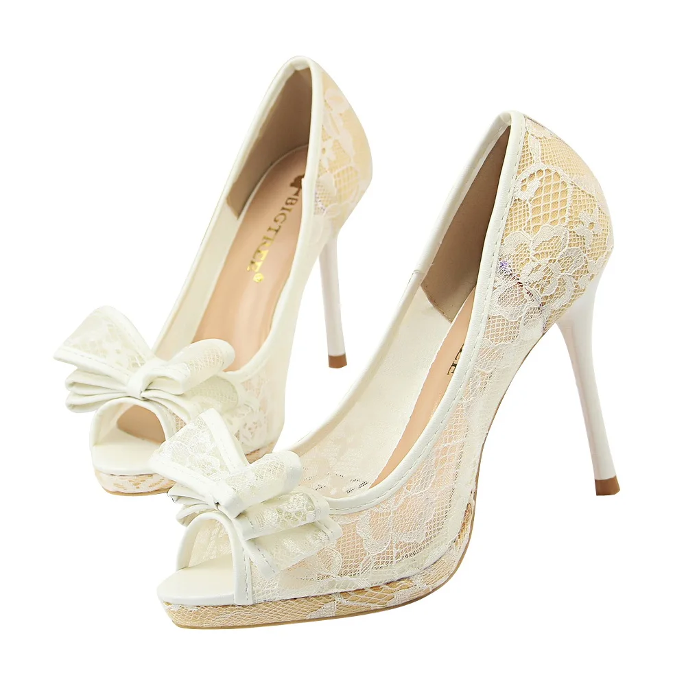 Size34-40 пикантные женские туфли-лодочки с открытым носком для зрелых женщин