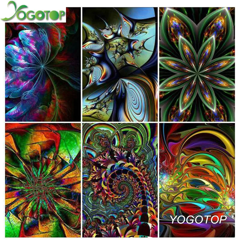 

YOGOTOP Mandala Diy Diamond Painting Diamond Embroidery Full Display abstract Flowers Mosaic Sale Of Rhinestones Beadwork YY608