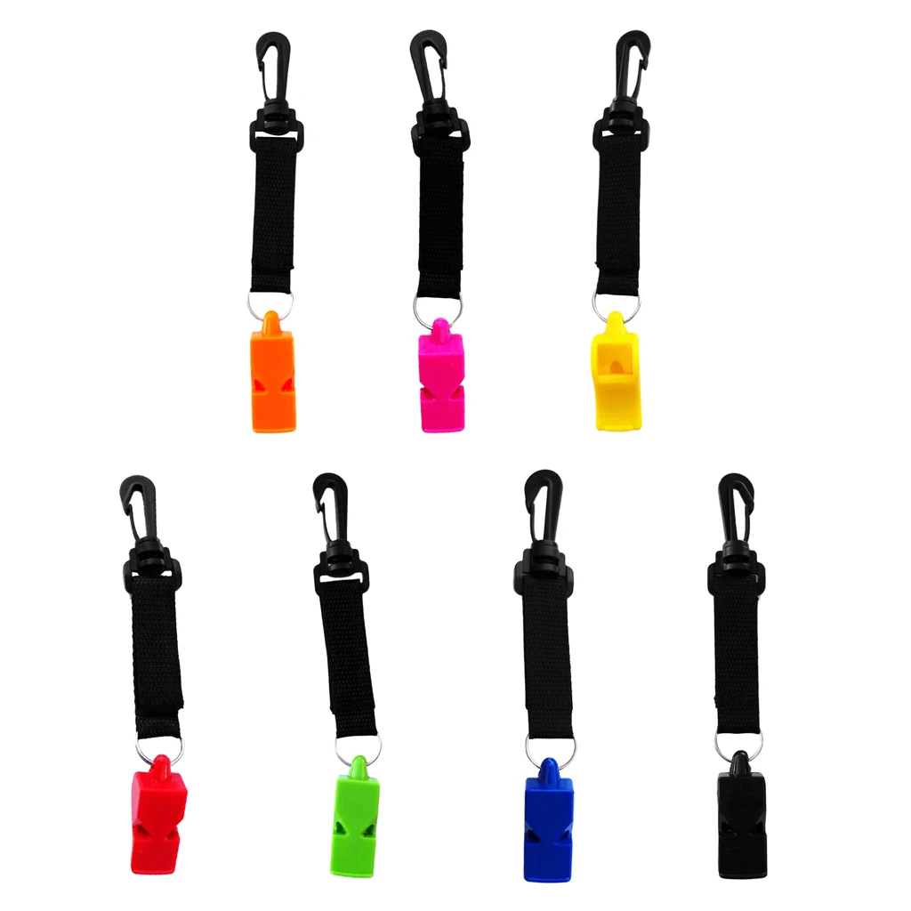 

Safety Marine Whistle with Swivel Hook for Kayaking Camping Hiking Scuba Dive Emergency Survival Rescue