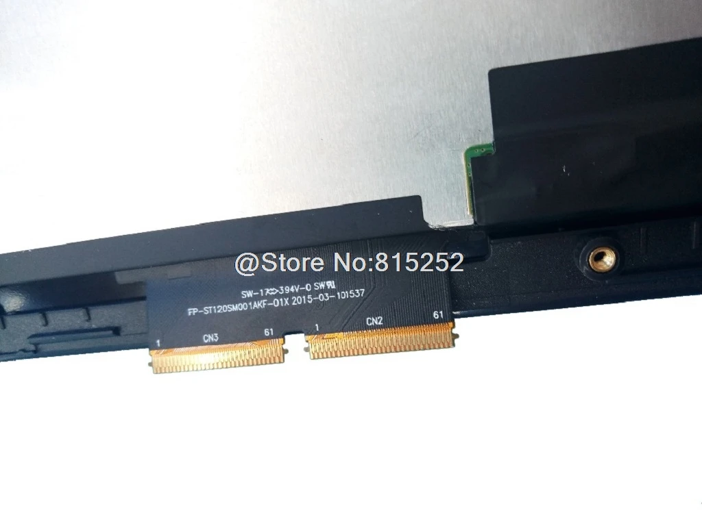 Сенсорный экран сборная для lenovo Miix 700 12ISK 80QL e219454 LTL120QL01 001 2160*1440 оригинальный V0.1