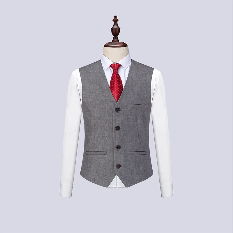 Модный мужской новейший дизайн пальто брюки повседневный деловой костюм комплект из 3 предметов/Мужские костюмы блейзеры брюки жилет