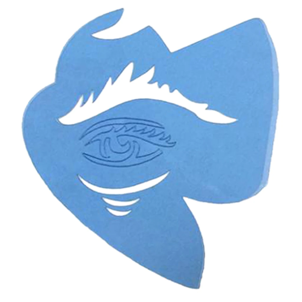 MagiDeal Reusable Plastic Face Body Art Painting Stencils Tattoo Template Accessories for Men Women Party Makeup